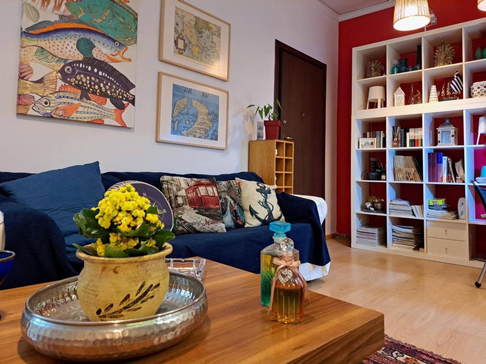 Grand Blue Suite Di Giorgio 10Min From Piraeus Port Exterior photo